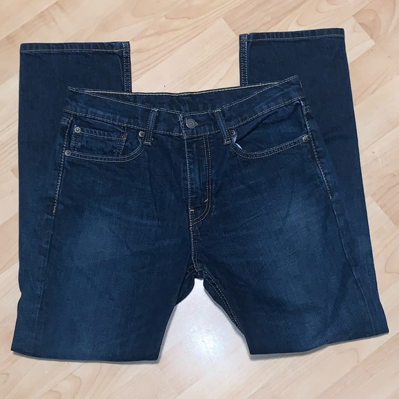 SOLD*** Levi’s 511 Straight Blue Jeans Size 33x30 - Picture 3 of 7